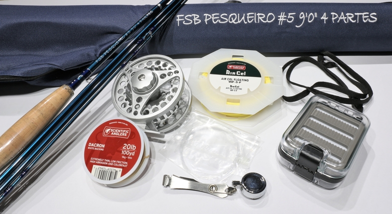 Kit Pesqueiro agora com vara FSB RPD!