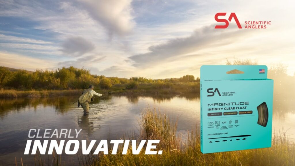 🐟 Linha Fly Transparentes para Trutas Técnicas: Conheça a Nova Magnitude Clear da Scientific Anglers